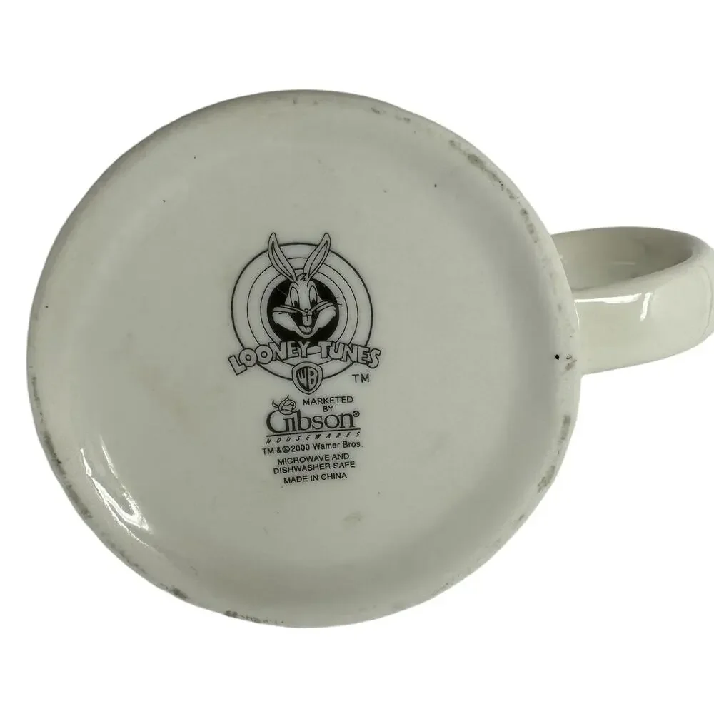 Warner Brothers Bugs Bunny Looney Tunes VTG Collector Mug Gibson Houseware WB